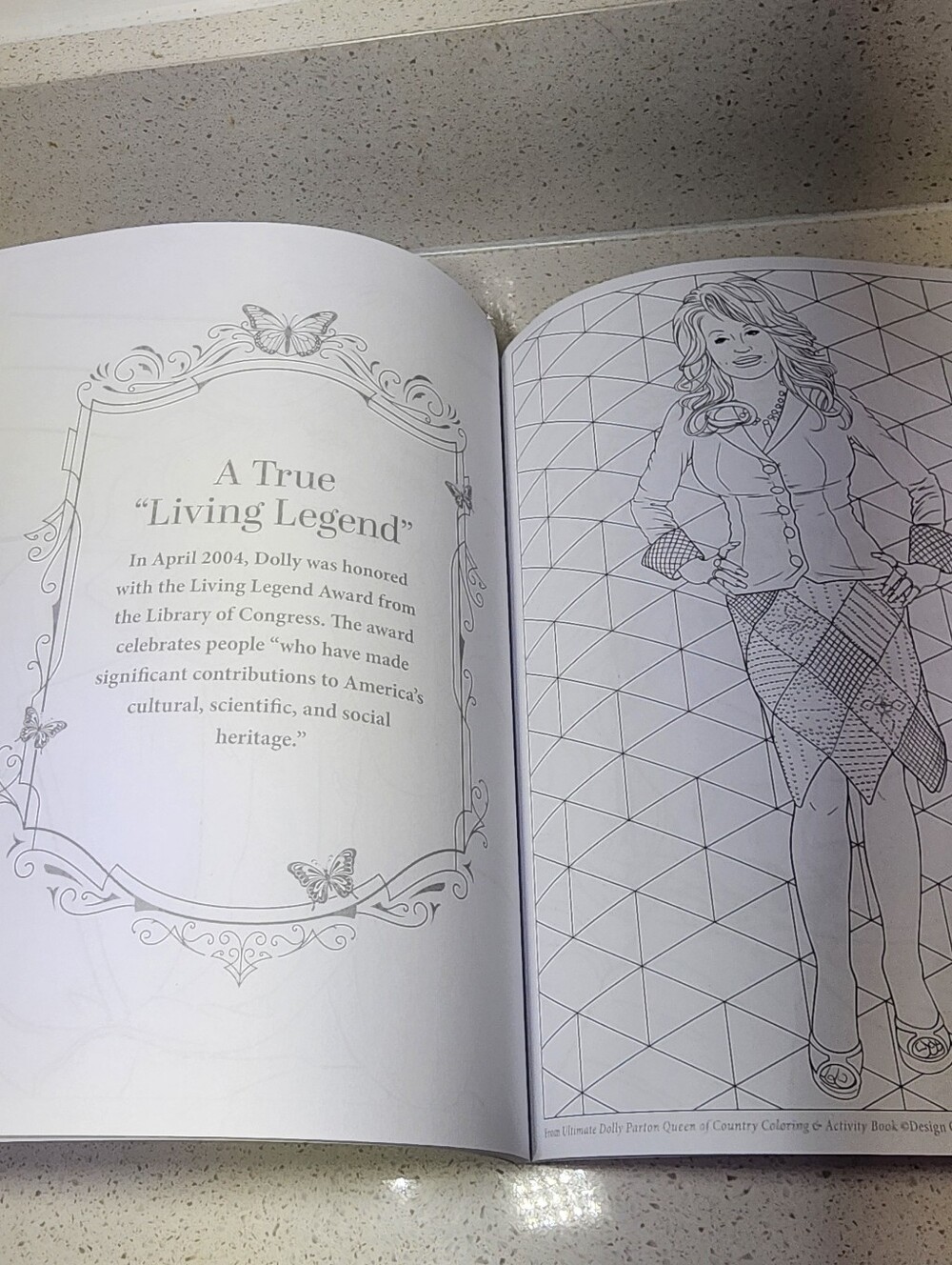 Dolly Parton Coloring And Activity  Book. Photo Gallery & Fun Facts New. - Picture 13 of 14